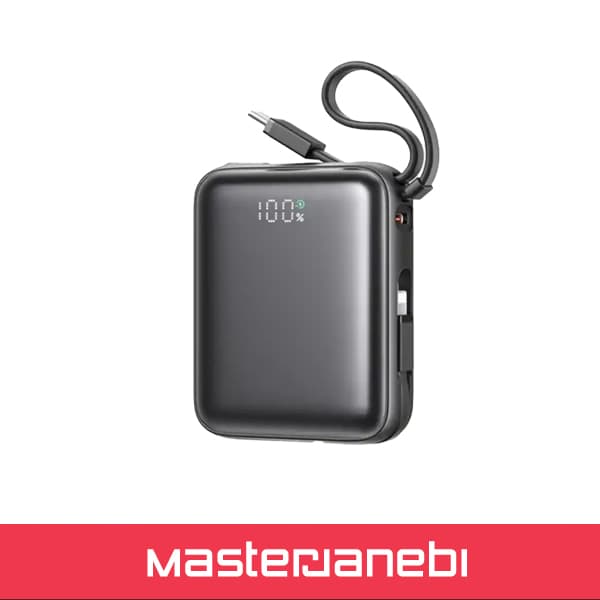 پاور بانک 10000 با کابل تایپ سی و لایتنینگ جویروم JOYROOM JR-PBF27 Power Bank