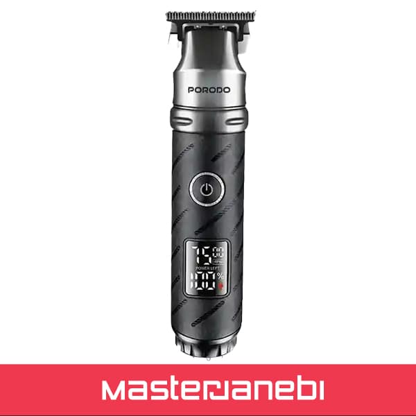 ماشین اصلاح پرودو Porodo T-Blade Trimmer & Shaver PDLFST185BK — تصویر ۲