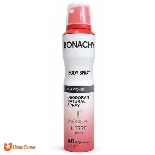 اسپری بدن زنانه Bonachy مدل YSL Librre Intens حجم 250 میل