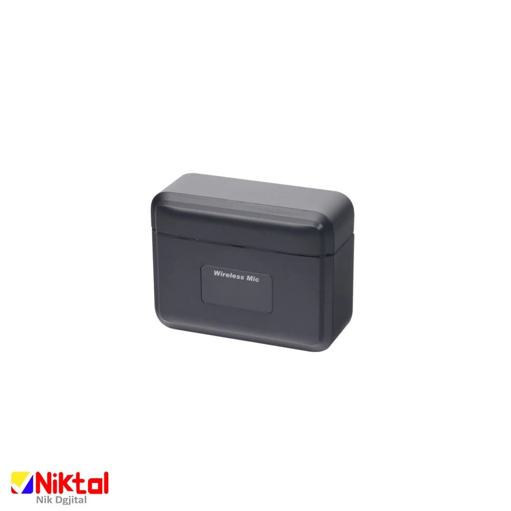 میکروفون یقه ای حرفه‌ای بی‌سیم مدل MMD-F37 | ست دو عددی با اتصال Type-C و Lightning برای محتواسازان — تصویر ۲