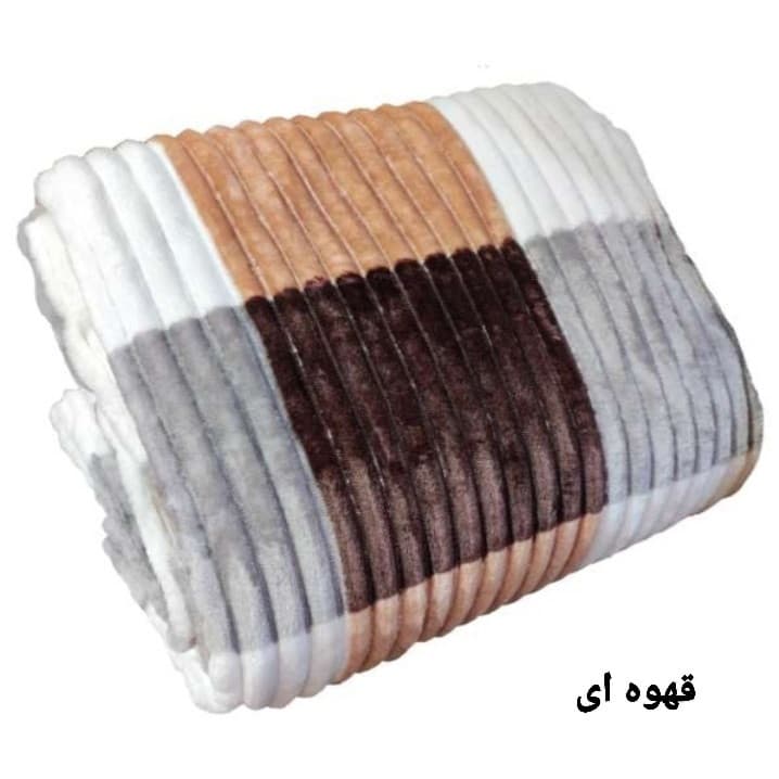 پتو مسافرتی طرح پلیسه کد W200 سایز 150×200 سانتی متر — تصویر ۶