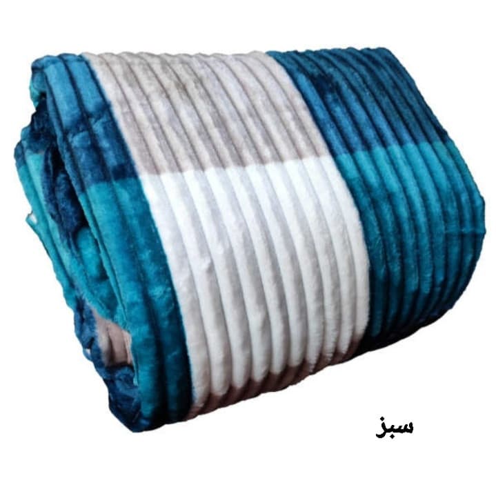 پتو مسافرتی طرح پلیسه کد W200 سایز 150×200 سانتی متر — تصویر ۳