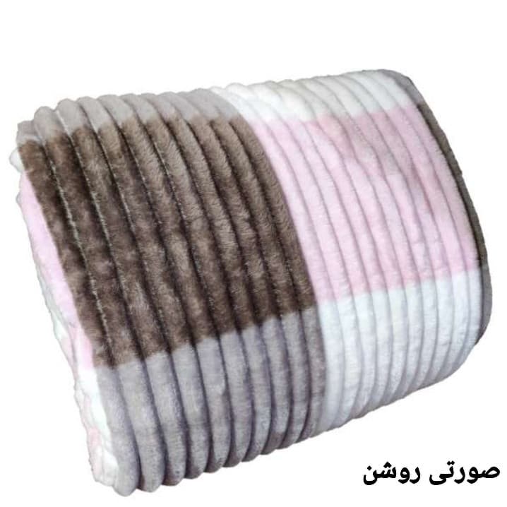 پتو مسافرتی طرح پلیسه کد W200 سایز 150×200 سانتی متر — تصویر ۴