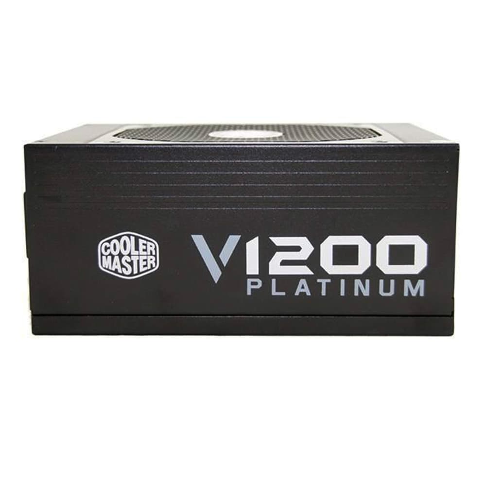 منبع تغذیه کامپیوتر کولر مستر مدل Cooler Master V1200 Platinum کارکرده — تصویر ۴