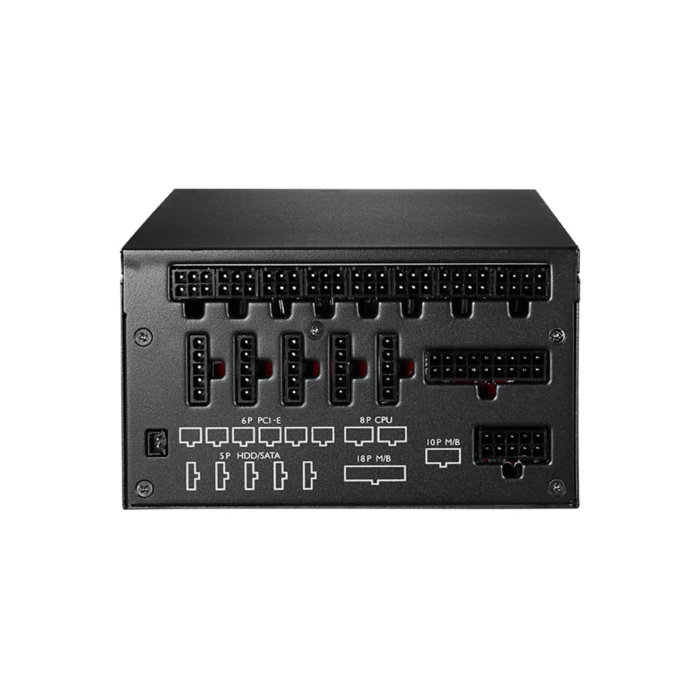 منبع تغذیه کامپیوتر کولر مستر مدل Cooler Master V1200 Platinum کارکرده — تصویر ۳
