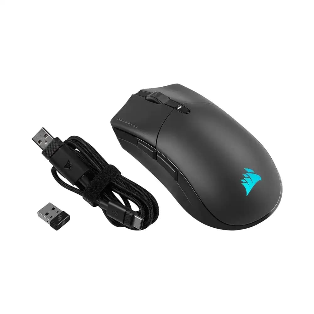 ماوس بی سیم مخصوص بازی کورسیر مدل SABRE PRO RGB WIRELESS — تصویر ۲