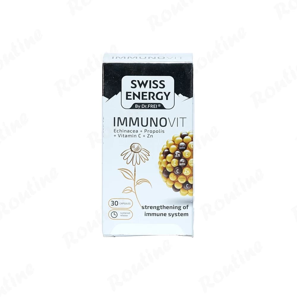 کپسول ایمونوویت سوئیس انرژی 30 عدد