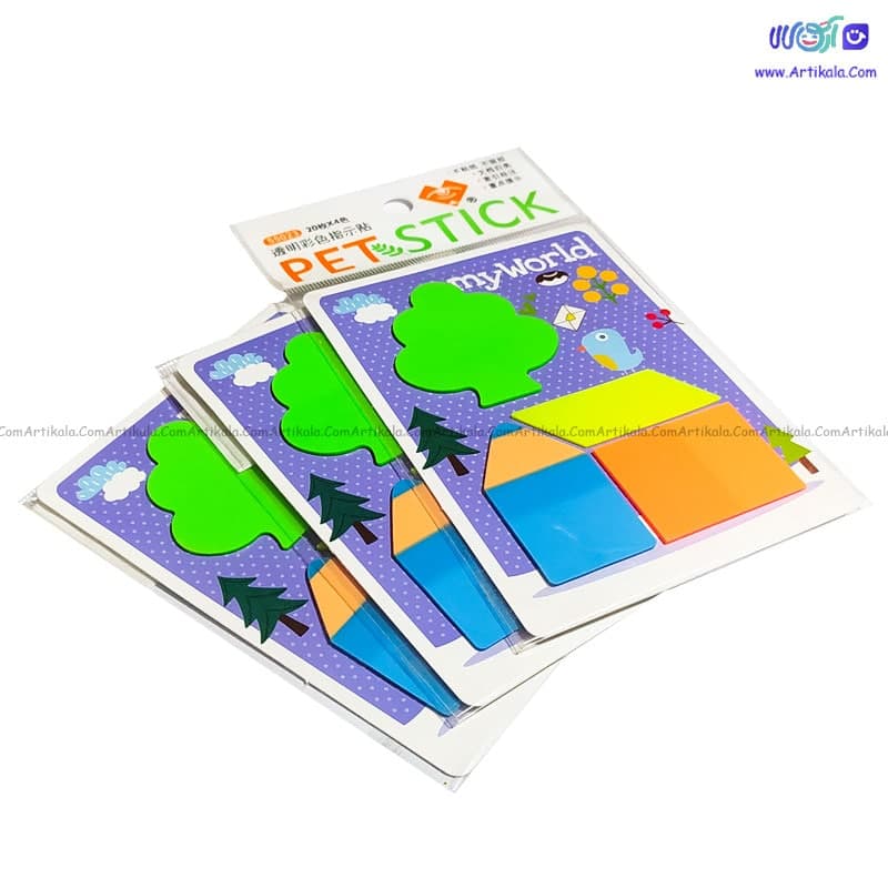 کاغذ علامتگذار چسبی فانتزی برند My world کد 55023 — تصویر ۲