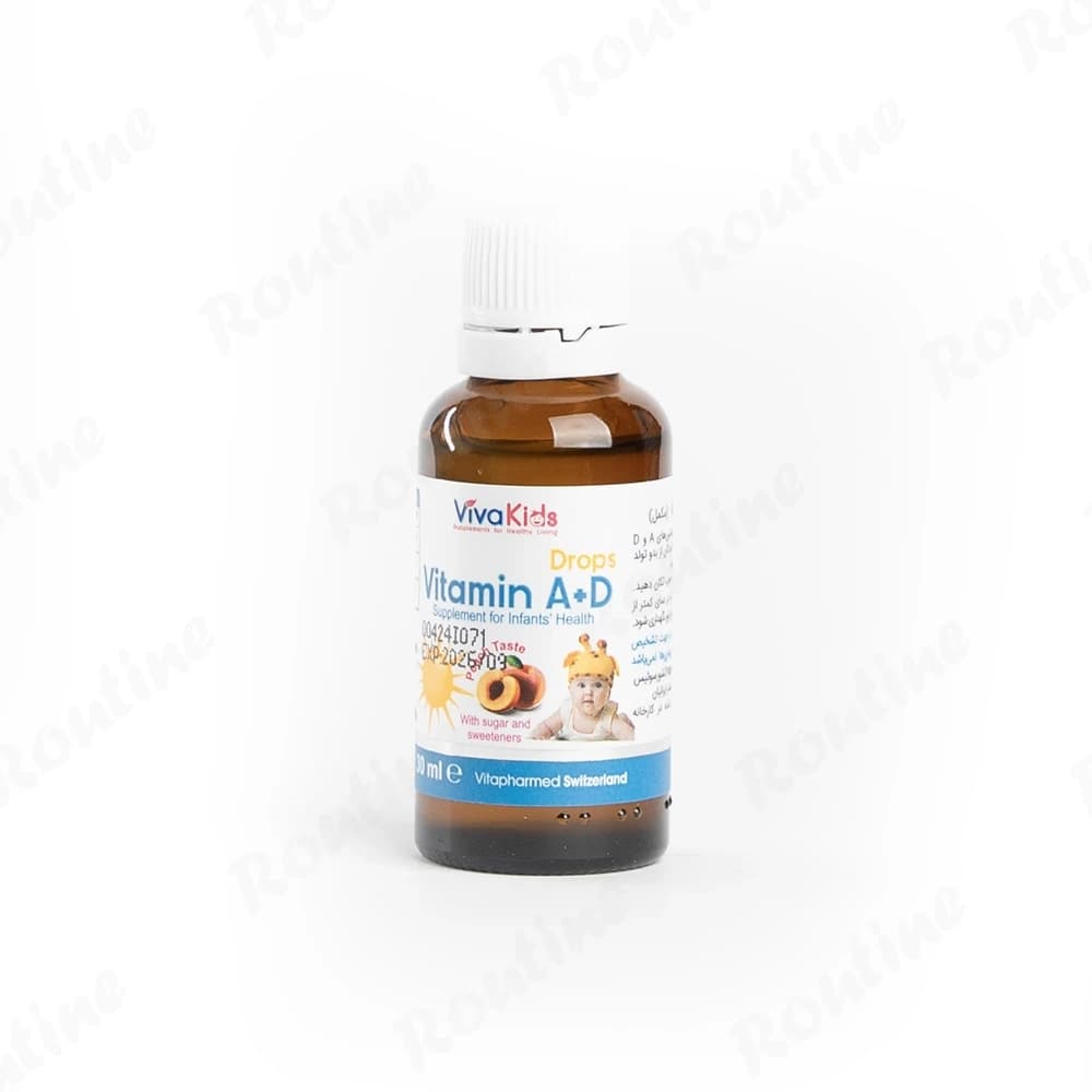 قطره ویتامین A+D ویواکیدز 30 میلی‌لیتر