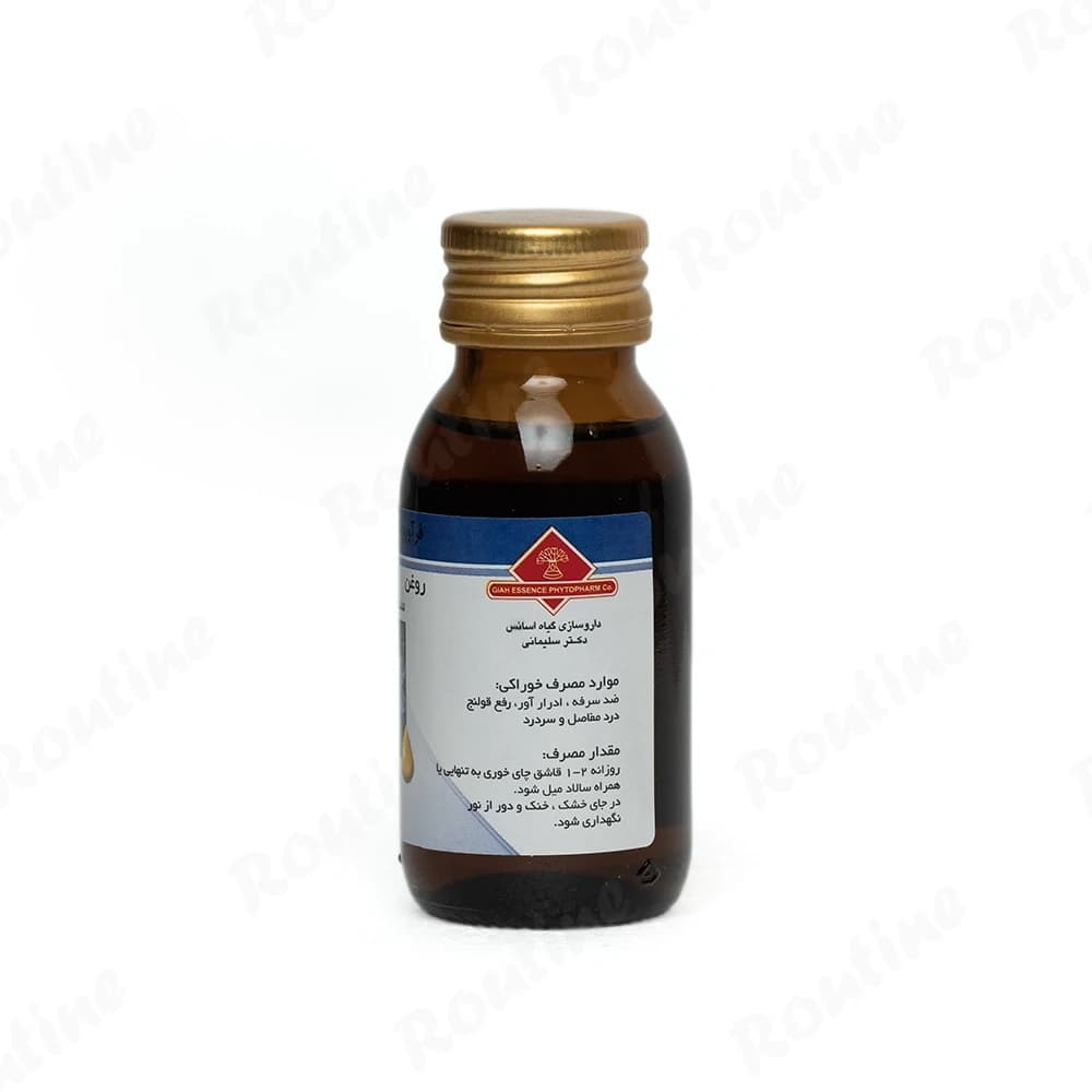 روغن خوراکی سیاه‌دانه گياه اسانس 60 میلی‌لیتر — تصویر ۲