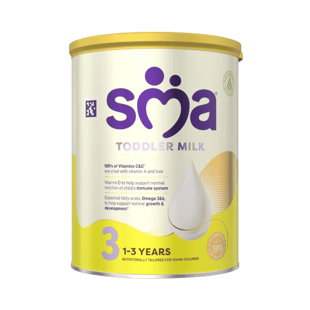 شیر خشک SMA 3 ایرلندی Growing Up Milk ۸۰۰ گرمی ۱ تا ۳ سال