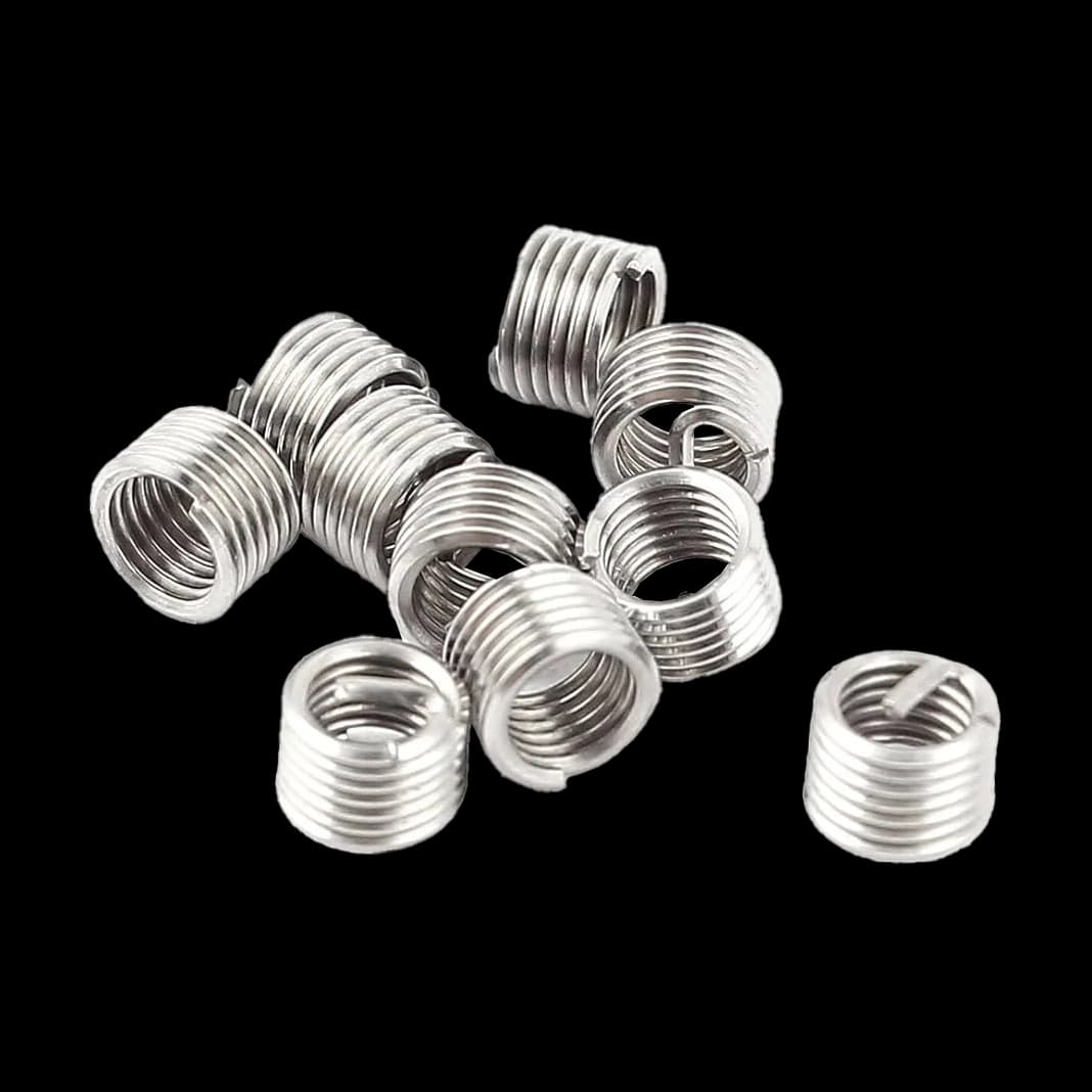 فنر هلی کویل استیل 304 – M8*1.25 T.COIL – 1D — تصویر ۲
