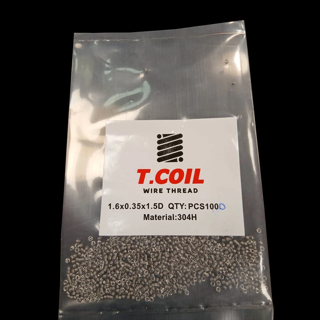 فنر هلی کویل استیل 304 – M4*0.7 T.COIL – 1D — تصویر ۶