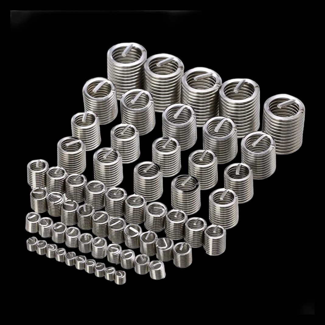 فنر هلی کویل استیل 304 – M3*0.5 T.COIL – 1.5D — تصویر ۳