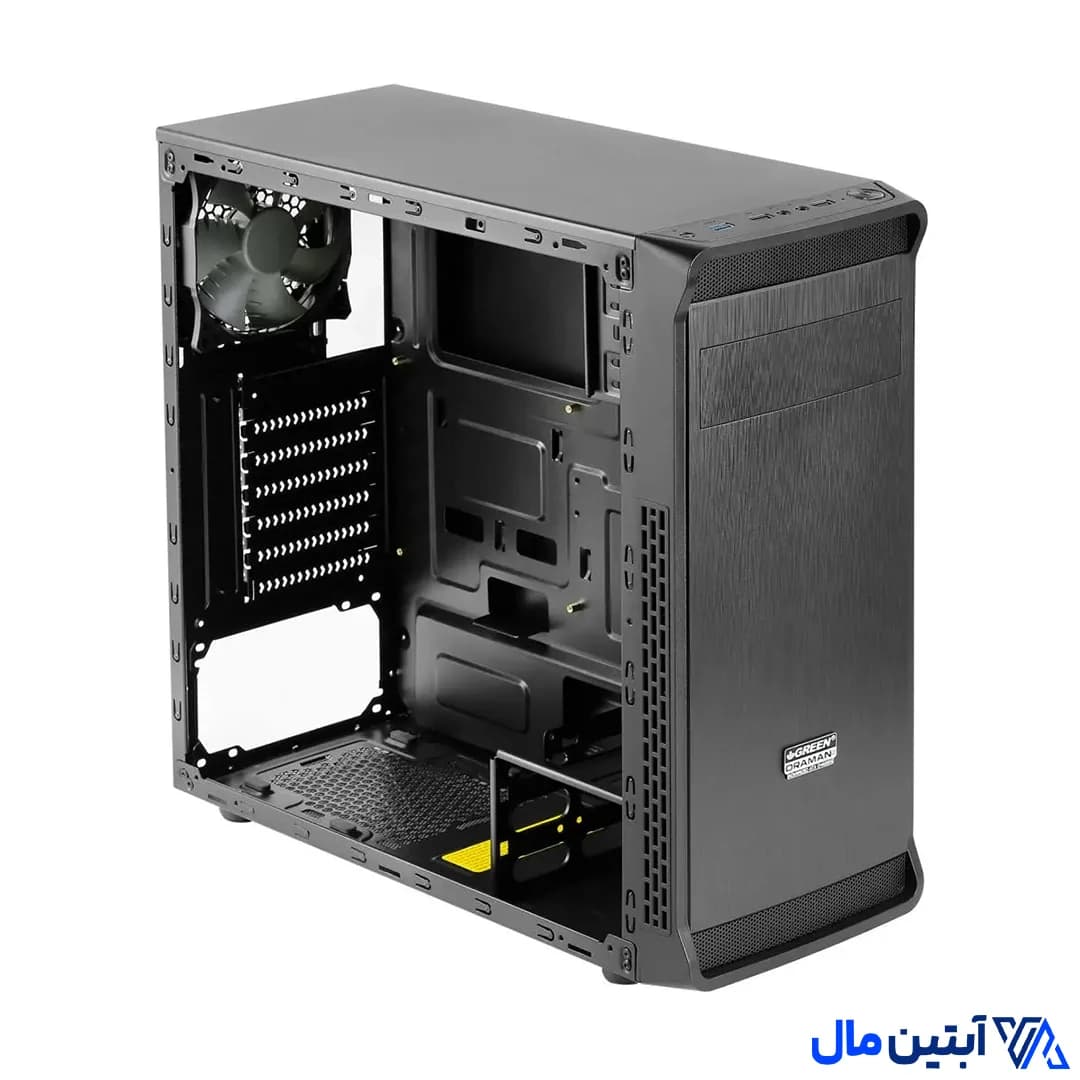 کیس کامپیوتر گرین Green Oraman Plus — تصویر ۲