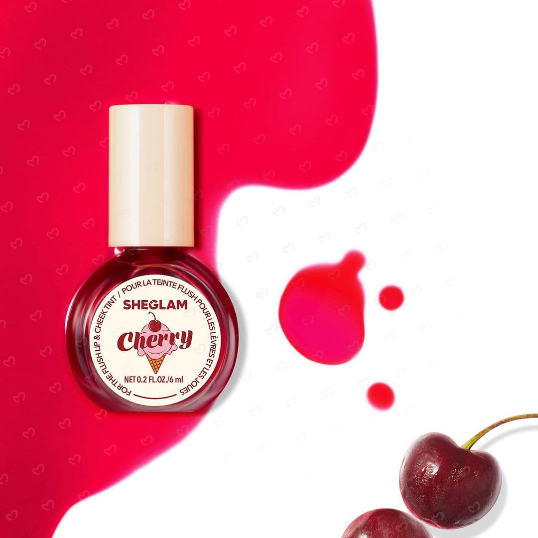 تینت لب و گونه شیگلم مدل Cherry Picked حجم 6 میلی لیتر — تصویر ۳