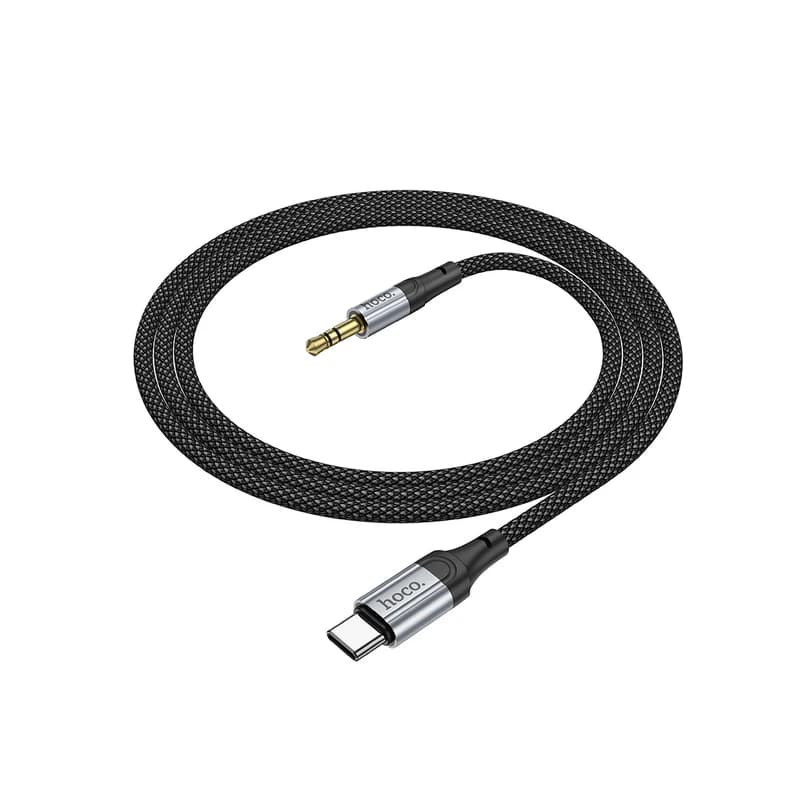 کابل تبدیل USB-C به جک 3.5 میلی متری هوکو مدل UPA26 طول 1 متر کد 9343 — تصویر ۴