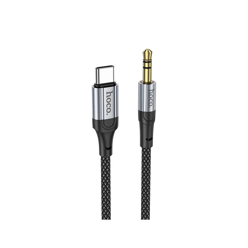 کابل تبدیل USB-C به جک 3.5 میلی متری هوکو مدل UPA26 طول 1 متر کد 9343