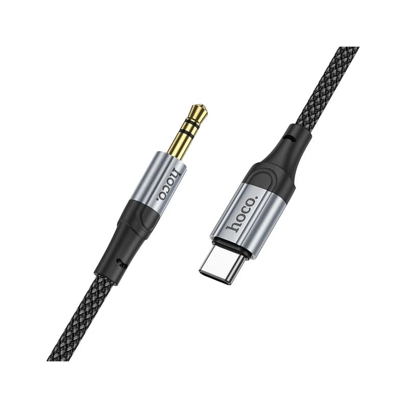 کابل تبدیل USB-C به جک 3.5 میلی متری هوکو مدل UPA26 طول 1 متر کد 9343 — تصویر ۳
