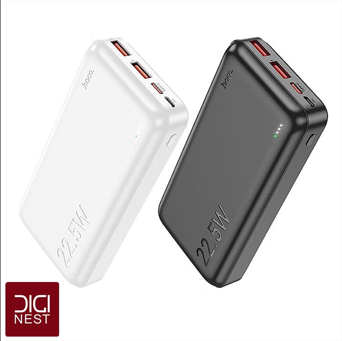 پاوربانک هوکو مدل J101A PD+QC3.0 22.5W ظرفیت 20000 میلی‌ آمپر ساعت کد 9346-9359 — تصویر ۱۰