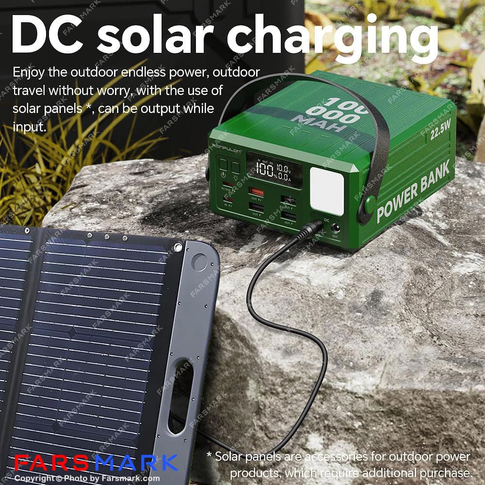 پاوربانک اصلی کانفلون Konfulon A45Q 100000mAh 22.5W — تصویر ۷