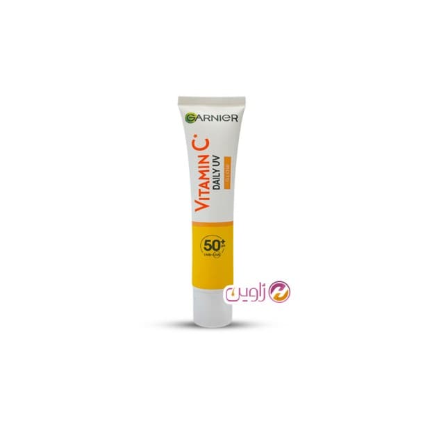 ضدآفتاب رنگی ضدلک ویتامین سی گارنیر SPF50