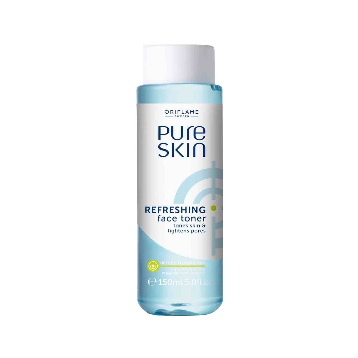 تونر شاداب کننده اوریفلیم مدل Pure Skin حجم 150 میل