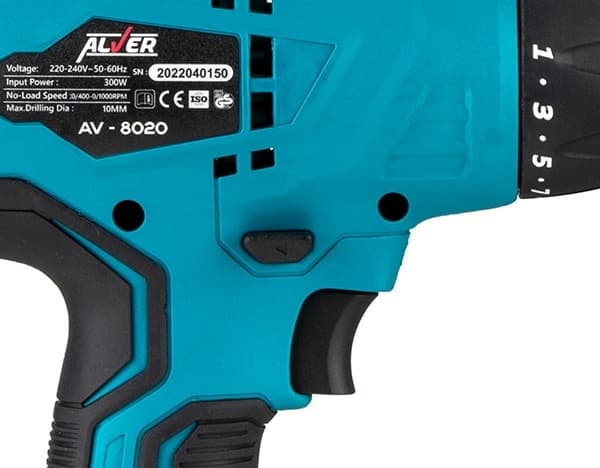 پیچ گوشتی برقی آلور 300 وات مدل AV-8020 — تصویر ۴