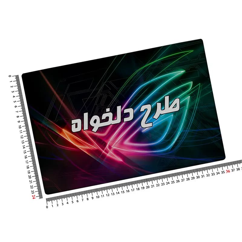 چاپ روی موس پد گیمینگ (طرح دلخواه) — تصویر ۴