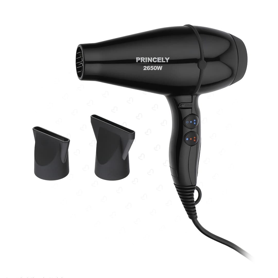 سشوار حرفه ای پرینسلی مدل BLACK MAGIC PR200AT — تصویر ۲