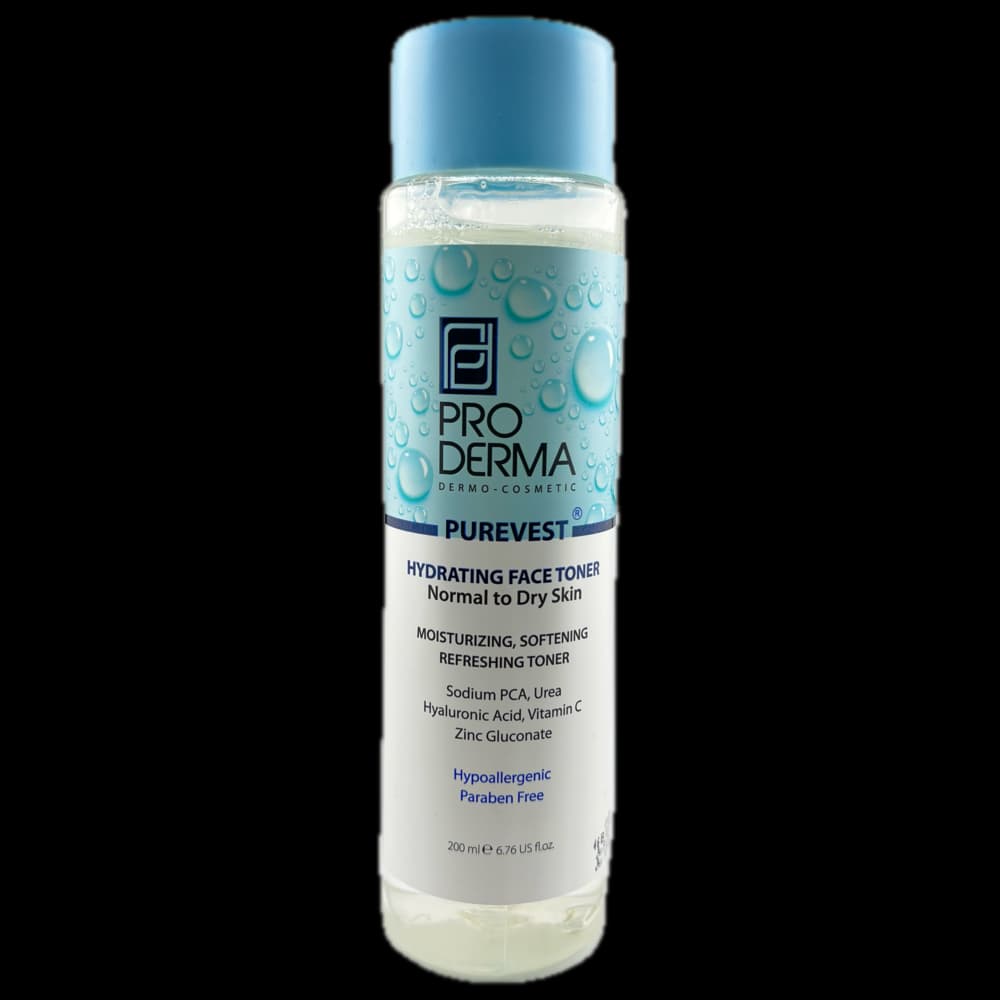 تونر آبرسان پوست صورت مناسب پوست معمولی تا خشک پرودرما PRODERMA