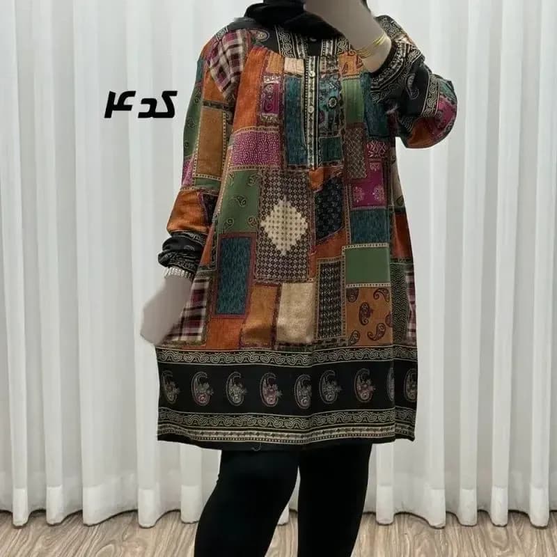 تونیک چهل تیکه سوپرنخ اندونزی سایز بزرگ زنانه — تصویر ۳