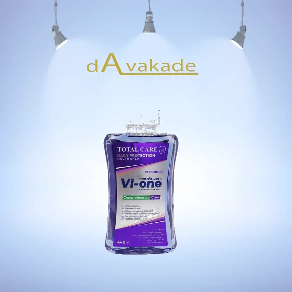 محلول دهانشویه توتال ۴۴۰ میل وی وان Vi-one