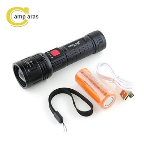 چراغ قوه زوم دار اسمال سان مدل ZY-T271 شارژی — تصویر ۸