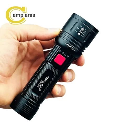 چراغ قوه زوم دار اسمال سان مدل ZY-T271 شارژی — تصویر ۳