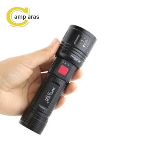 چراغ قوه زوم دار اسمال سان مدل ZY-T271 شارژی — تصویر ۵
