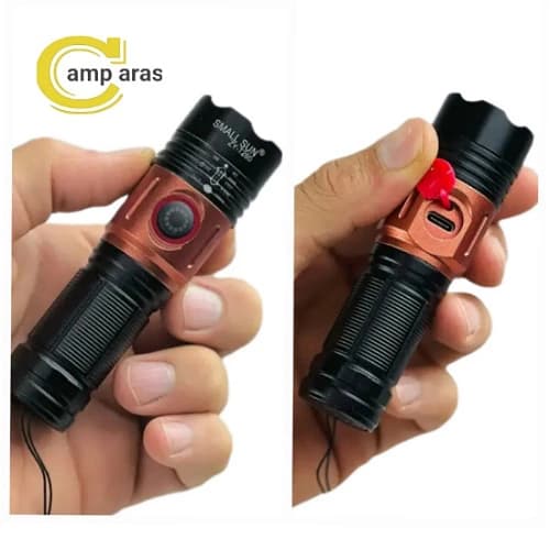 چراغ قوه زوم دار اسمال سان مدل ZY-T280 شارژی — تصویر ۶