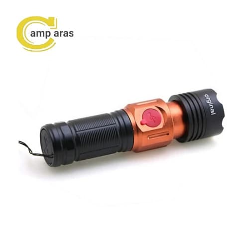 چراغ قوه زوم دار اسمال سان مدل ZY-T280 شارژی — تصویر ۲