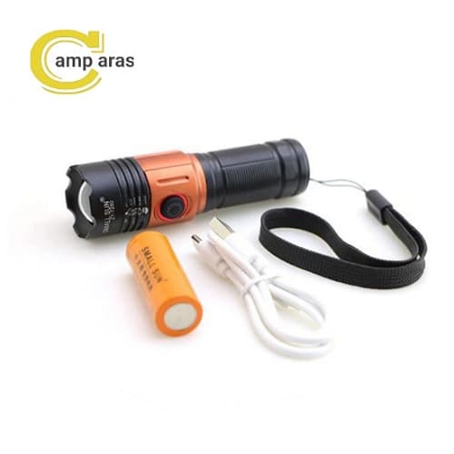چراغ قوه زوم دار اسمال سان مدل ZY-T280 شارژی — تصویر ۷