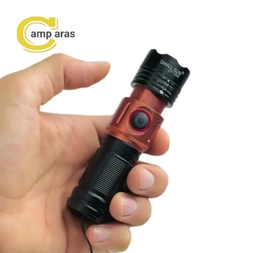 چراغ قوه زوم دار اسمال سان مدل ZY-T280 شارژی — تصویر ۴