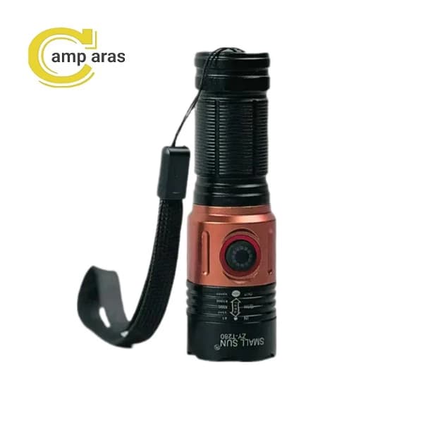 چراغ قوه زوم دار اسمال سان مدل ZY-T280 شارژی — تصویر ۵