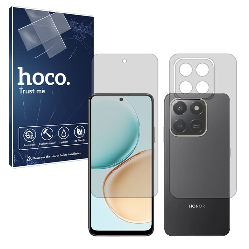 گلس صفحه نمایش و پشت گوشی آنر Honor 400 Smart مدل مات برند هوکو