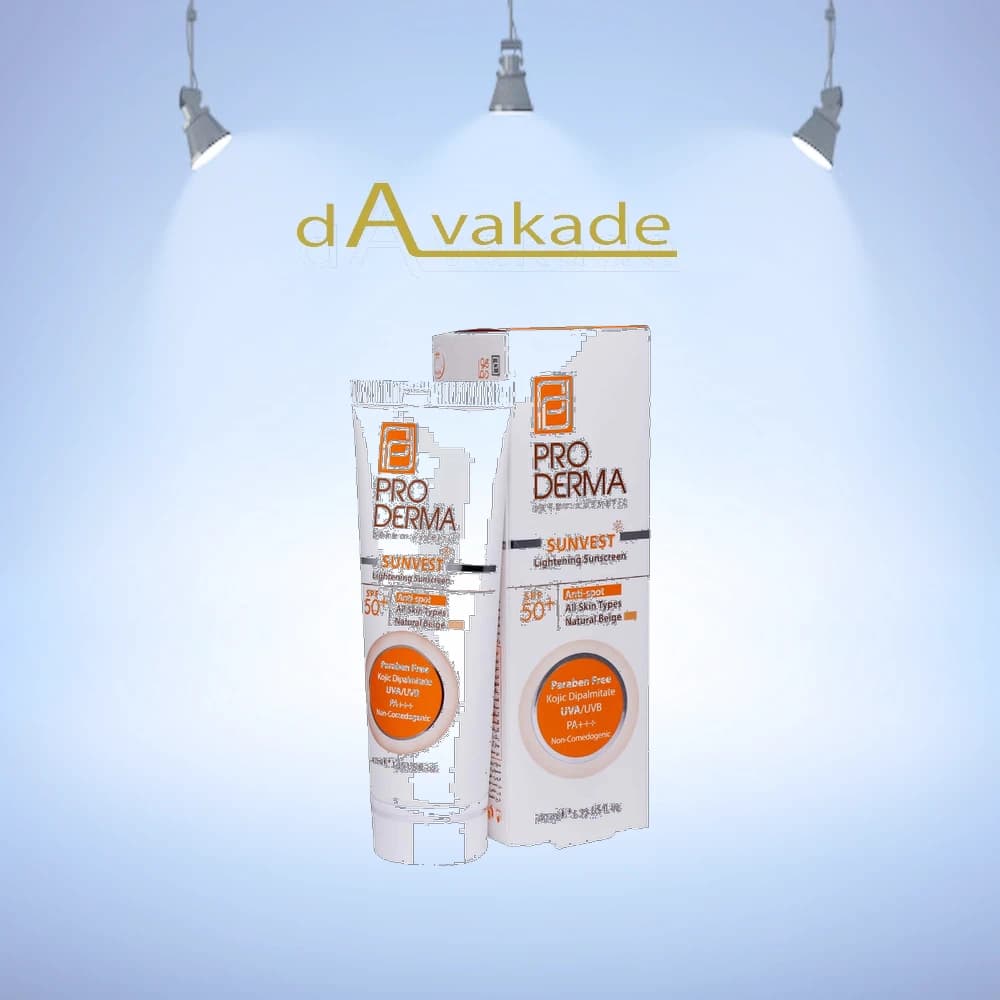 کرم ضد آفتاب SPF50+ آقایان سان وست پرودرما PRODERMA
