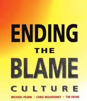 دانلود کتاب Ending the Blame Culture – پایان دادن به فرهنگ سرزنش