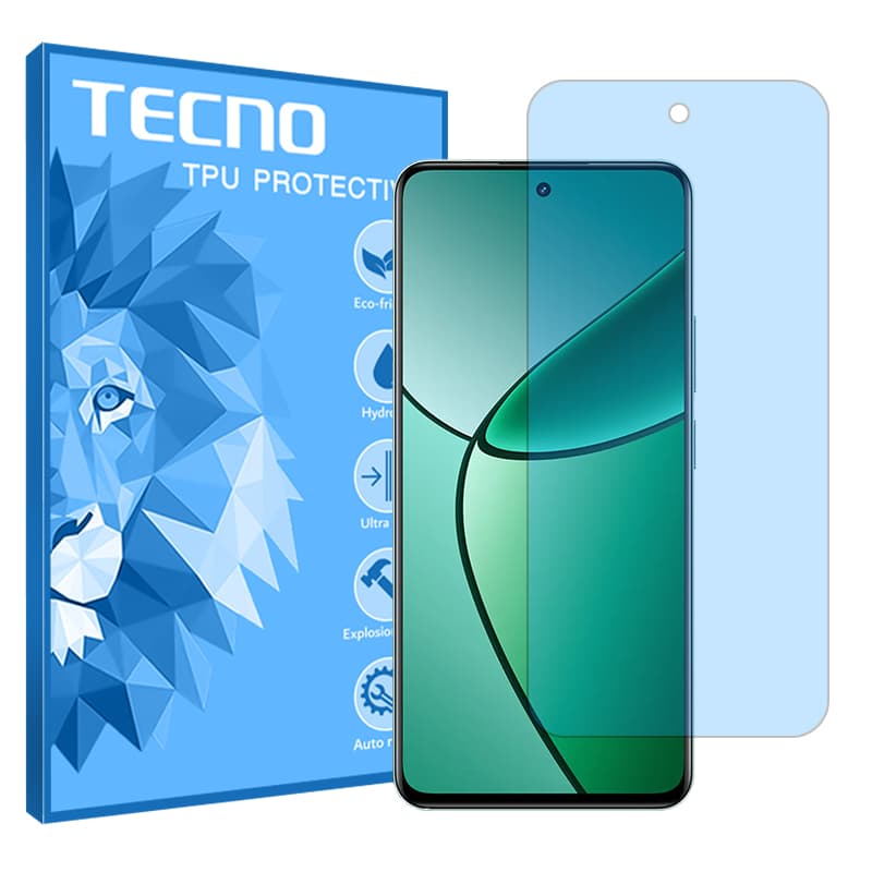 گلس ریلمی Realme 12 Plus مدل هیدروژلی آنتی بلو برند تکنو