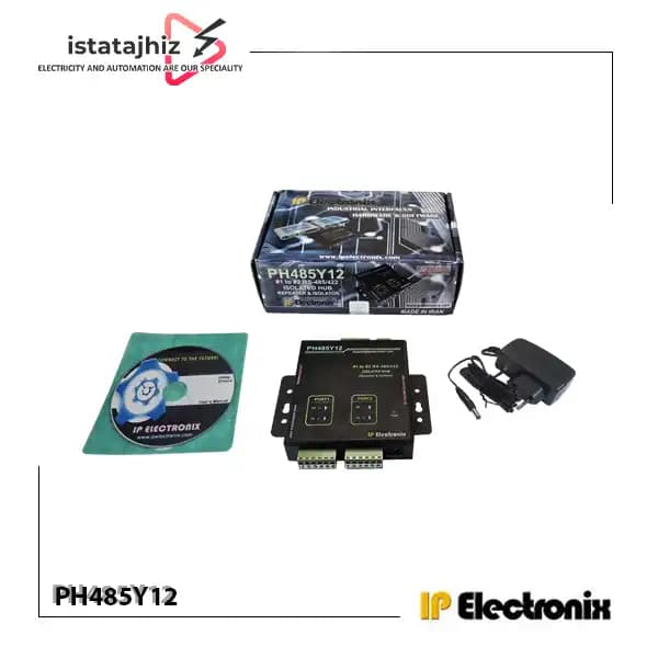 مبدل و ریپیتر RS-485/RS-422 ایزوله IP Electronix PH485Y12 — تصویر ۴