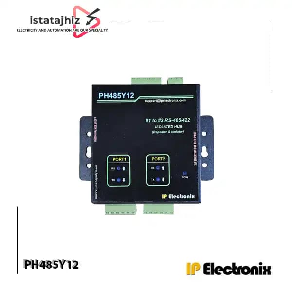 مبدل و ریپیتر RS-485/RS-422 ایزوله IP Electronix PH485Y12