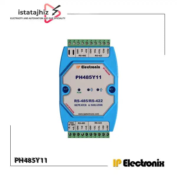 مبدل و ایزولاتور RS-485/RS-422 یک به یک IP Electronix PH485Y11