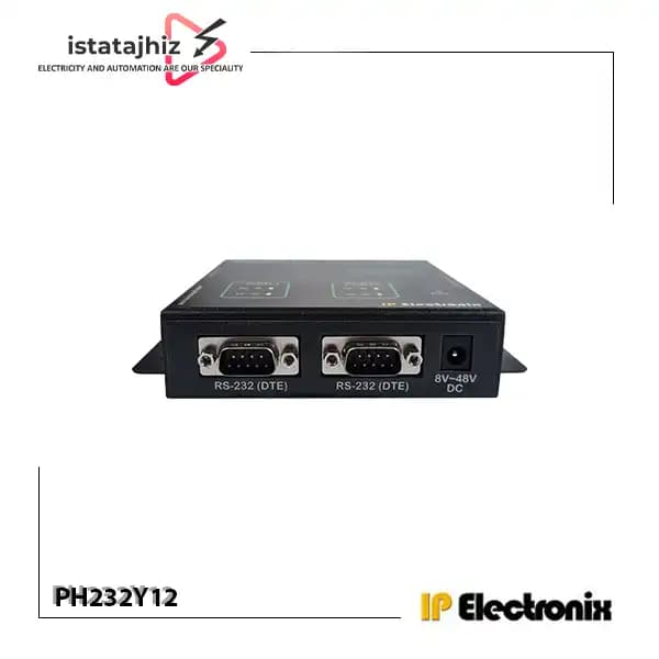 مبدل و ریپیتر RS-232 یک به دو IP Electronix PH232Y12 — تصویر ۲