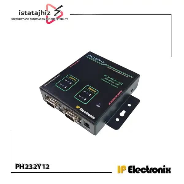 مبدل و ریپیتر RS-232 یک به دو IP Electronix PH232Y12 — تصویر ۳